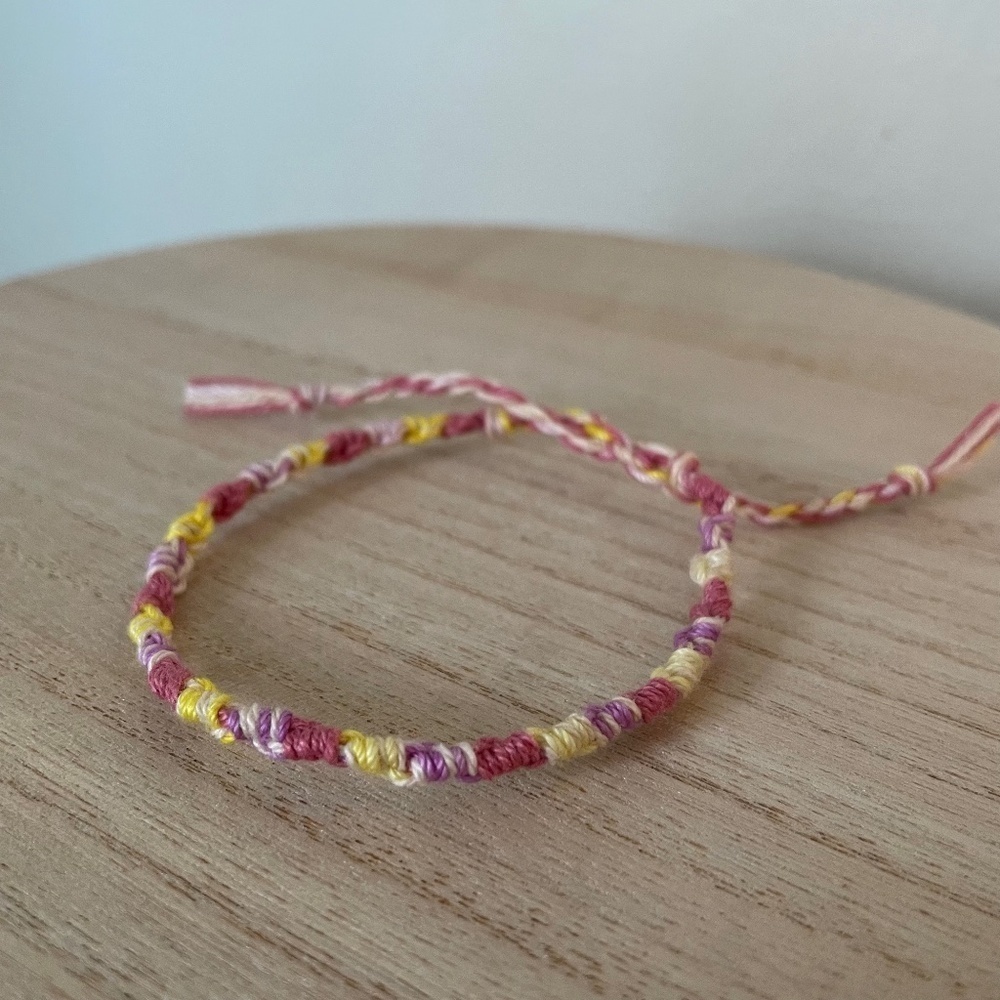 Floral Bouquet Woven Bracelet